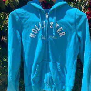 Sky Blue Hollister Hoodie